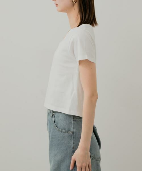 SENSE OF PLACE by URBAN RESEARCH / センスオブプレイス バイ アーバンリサーチ Tシャツ | クロップドグラフィックTシャツ(半袖) | 詳細9