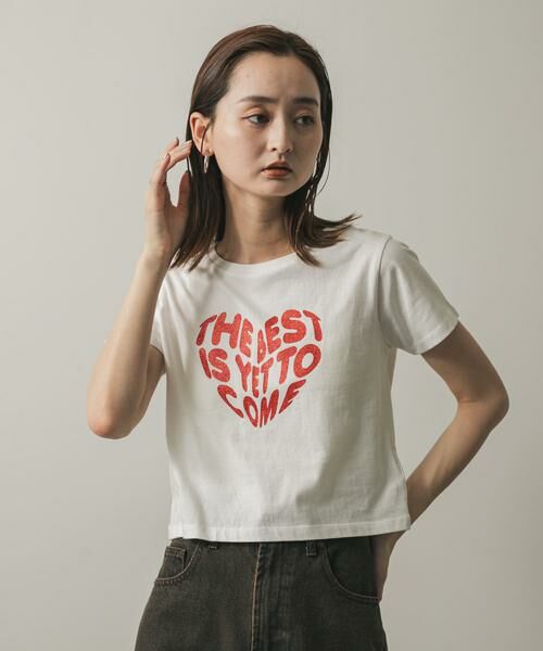 SENSE OF PLACE by URBAN RESEARCH / センスオブプレイス バイ アーバンリサーチ Tシャツ | クロップドグラフィックTシャツ(半袖) | 詳細15