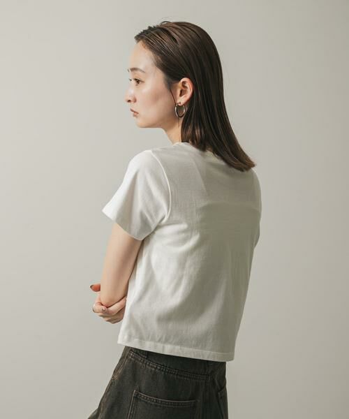 SENSE OF PLACE by URBAN RESEARCH / センスオブプレイス バイ アーバンリサーチ Tシャツ | クロップドグラフィックTシャツ(半袖) | 詳細16