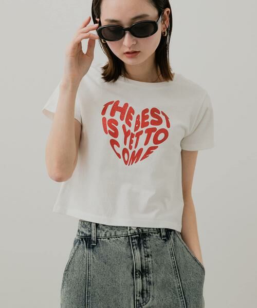 SENSE OF PLACE by URBAN RESEARCH / センスオブプレイス バイ アーバンリサーチ Tシャツ | クロップドグラフィックTシャツ(半袖) | 詳細18