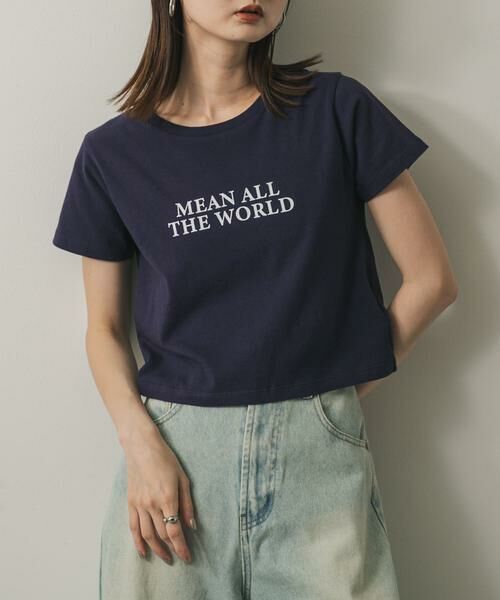 SENSE OF PLACE by URBAN RESEARCH/センスオブプレイス バイ アーバンリサーチ クロップドグラフィックTシャツ(半袖) その他3 one SENSE OF PLACE by URBAN RESEARCH/センスオブプレイス バイ アーバンリサーチ クロップドグラフィックTシャツ(半袖) その他3 one