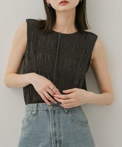 SENSE OF PLACE by URBAN RESEARCH / センスオブプレイス バイ アーバンリサーチ Tシャツ | シャーリングパイピングカットトップ