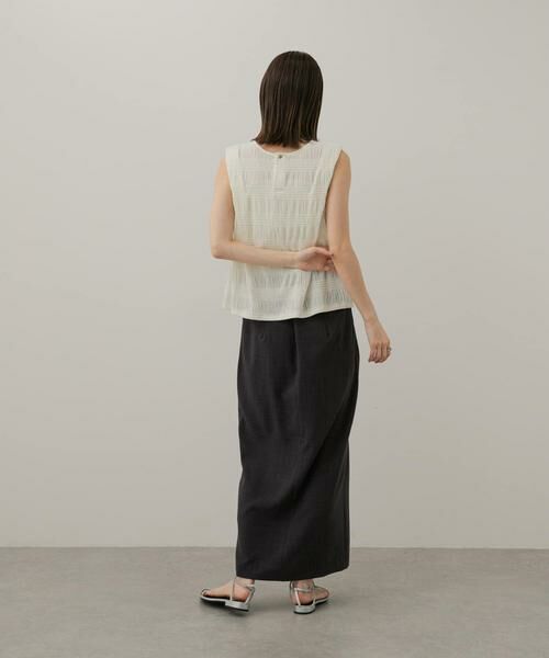 SENSE OF PLACE by URBAN RESEARCH / センスオブプレイス バイ アーバンリサーチ Tシャツ | シャーリングパイピングカットトップ | 詳細5