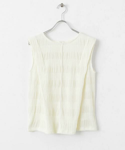 SENSE OF PLACE by URBAN RESEARCH / センスオブプレイス バイ アーバンリサーチ Tシャツ | シャーリングパイピングカットトップ | 詳細6