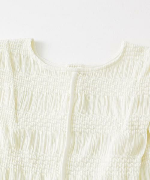 SENSE OF PLACE by URBAN RESEARCH / センスオブプレイス バイ アーバンリサーチ Tシャツ | シャーリングパイピングカットトップ | 詳細7