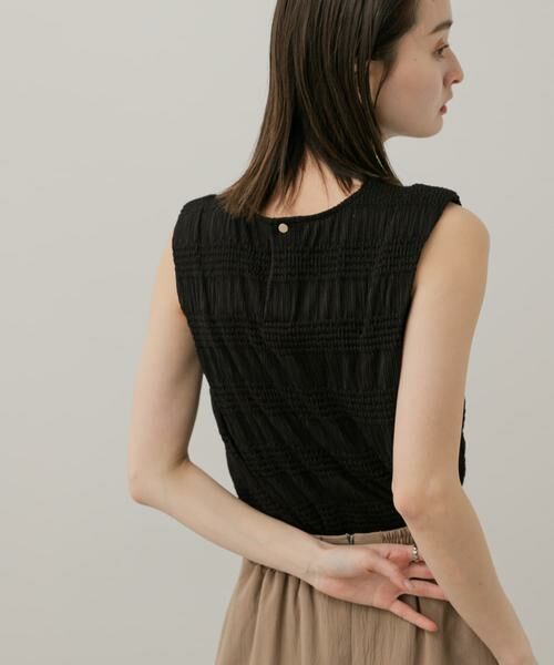 SENSE OF PLACE by URBAN RESEARCH / センスオブプレイス バイ アーバンリサーチ Tシャツ | シャーリングパイピングカットトップ | 詳細13