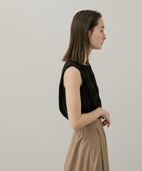 SENSE OF PLACE by URBAN RESEARCH / センスオブプレイス バイ アーバンリサーチ Tシャツ | シャーリングパイピングカットトップ | 詳細15