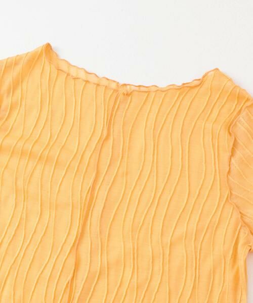 SENSE OF PLACE by URBAN RESEARCH / センスオブプレイス バイ アーバンリサーチ Tシャツ | 『一部WEB限定カラー』ウェーブジャガードトップ(半袖) | 詳細6