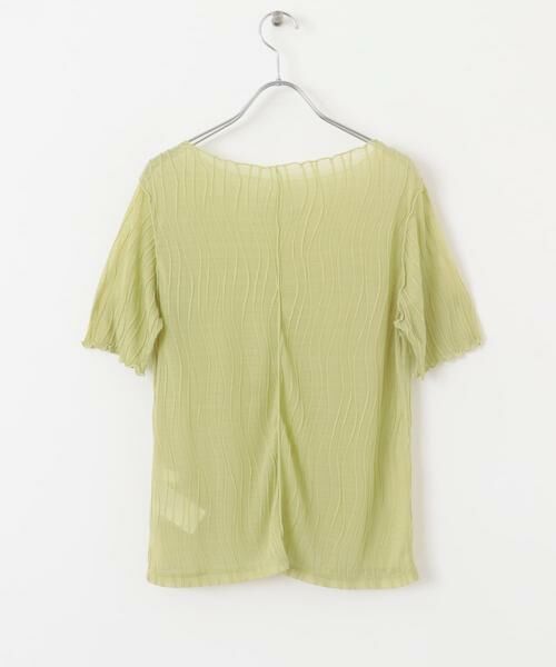 SENSE OF PLACE by URBAN RESEARCH / センスオブプレイス バイ アーバンリサーチ Tシャツ | 『一部WEB限定カラー』ウェーブジャガードトップ(半袖) | 詳細13