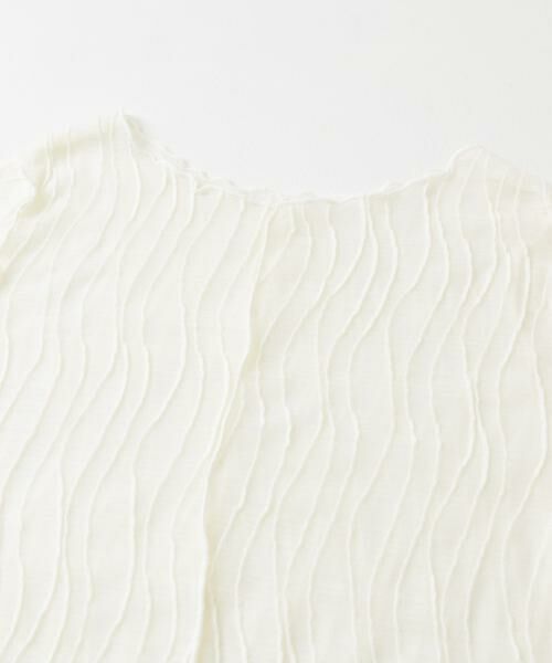 SENSE OF PLACE by URBAN RESEARCH / センスオブプレイス バイ アーバンリサーチ Tシャツ | 『一部WEB限定カラー』ウェーブジャガードトップ(半袖) | 詳細23