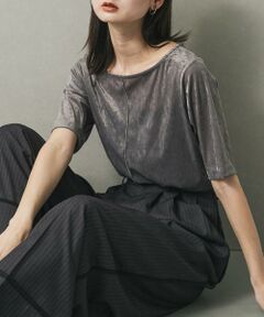 SENSE OF PLACE by URBAN RESEARCH / センスオブプレイス バイ アーバンリサーチ Tシャツ | シアーベロアTシャツ(半袖)