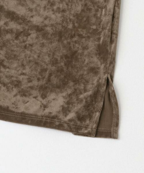 SENSE OF PLACE by URBAN RESEARCH / センスオブプレイス バイ アーバンリサーチ Tシャツ | シアーベロアTシャツ(半袖) | 詳細10