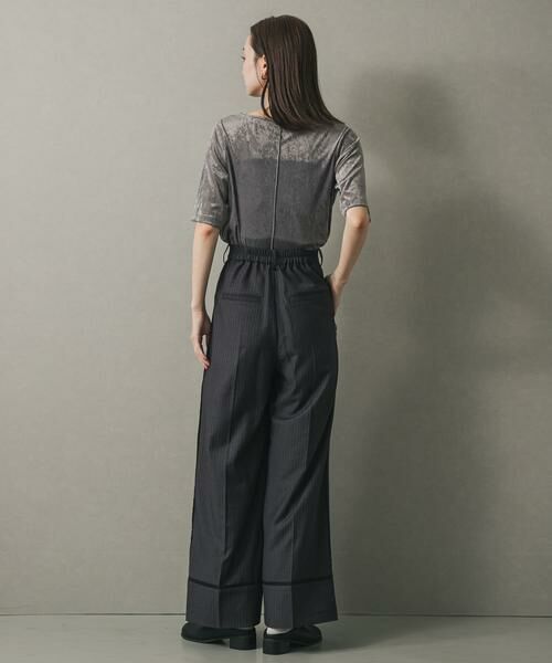 SENSE OF PLACE by URBAN RESEARCH / センスオブプレイス バイ アーバンリサーチ Tシャツ | シアーベロアTシャツ(半袖) | 詳細28