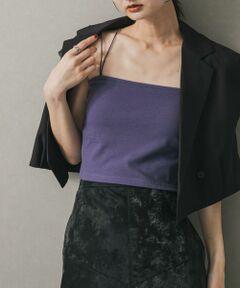 SENSE OF PLACE by URBAN RESEARCH / センスオブプレイス バイ アーバンリサーチ キャミソール・チューブトップ | クロップドカップツキキャミソール