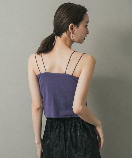 SENSE OF PLACE by URBAN RESEARCH / センスオブプレイス バイ アーバンリサーチ キャミソール・チューブトップ | クロップドカップツキキャミソール | 詳細7