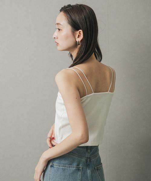 SENSE OF PLACE by URBAN RESEARCH / センスオブプレイス バイ アーバンリサーチ キャミソール・チューブトップ | クロップドカップツキキャミソール | 詳細20