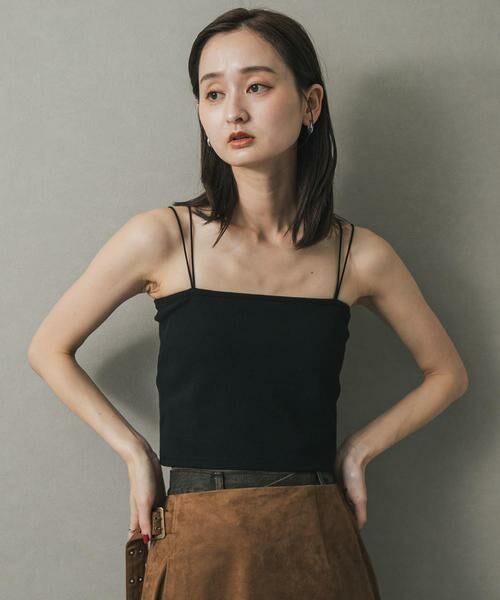 SENSE OF PLACE by URBAN RESEARCH / センスオブプレイス バイ アーバンリサーチ キャミソール・チューブトップ | クロップドカップツキキャミソール | 詳細23