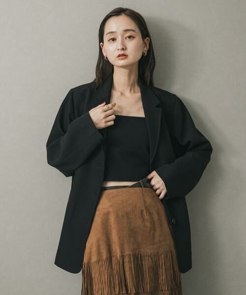 SENSE OF PLACE by URBAN RESEARCH / センスオブプレイス バイ アーバンリサーチ キャミソール・チューブトップ | クロップドカップツキキャミソール | 詳細28