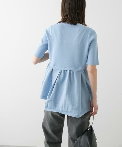 SENSE OF PLACE by URBAN RESEARCH / センスオブプレイス バイ アーバンリサーチ ニット・セーター | アシメペプラムセーター | 詳細2