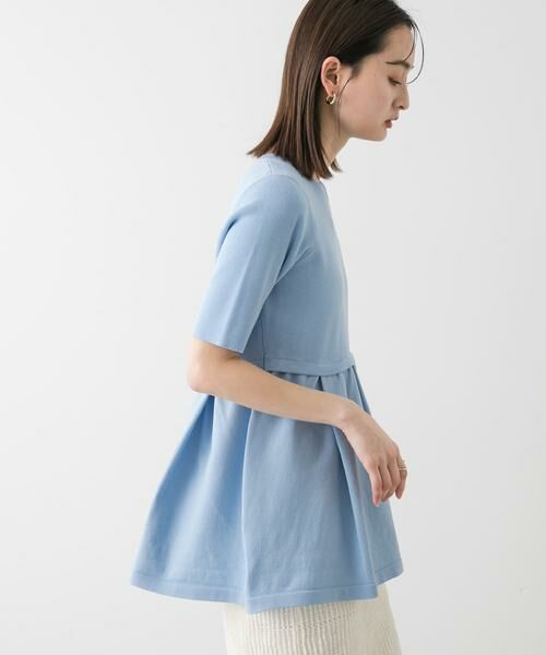 SENSE OF PLACE by URBAN RESEARCH / センスオブプレイス バイ アーバンリサーチ ニット・セーター | アシメペプラムセーター | 詳細5