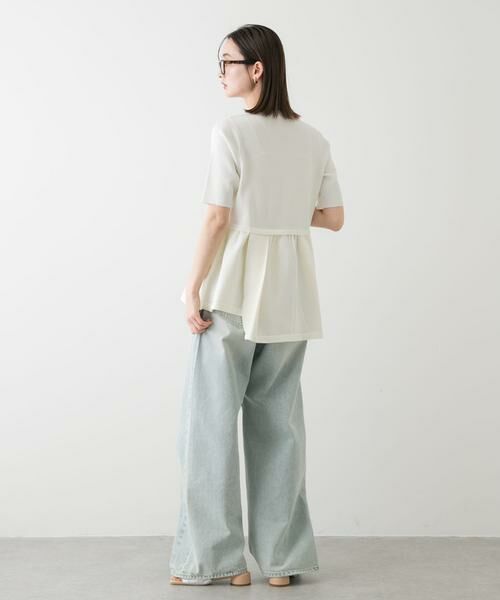 SENSE OF PLACE by URBAN RESEARCH / センスオブプレイス バイ アーバンリサーチ ニット・セーター | アシメペプラムセーター | 詳細20