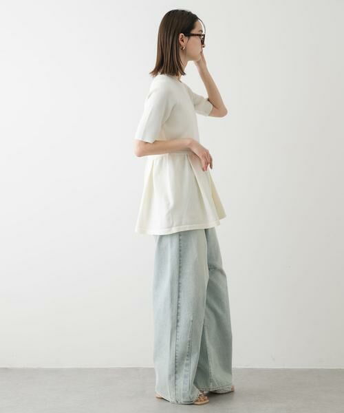 SENSE OF PLACE by URBAN RESEARCH / センスオブプレイス バイ アーバンリサーチ ニット・セーター | アシメペプラムセーター | 詳細21