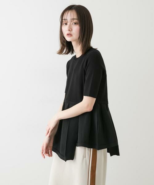 SENSE OF PLACE by URBAN RESEARCH / センスオブプレイス バイ アーバンリサーチ ニット・セーター | アシメペプラムセーター | 詳細26