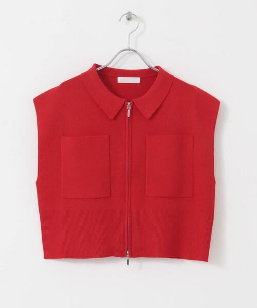 SENSE OF PLACE by URBAN RESEARCH / センスオブプレイス バイ アーバンリサーチ ニット・セーター | エリツキフロントZIPセーター | 詳細8