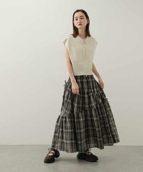 SENSE OF PLACE by URBAN RESEARCH / センスオブプレイス バイ アーバンリサーチ ニット・セーター | エリツキフロントZIPセーター | 詳細16