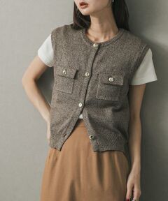 SENSE OF PLACE by URBAN RESEARCH / センスオブプレイス バイ アーバンリサーチ ベスト | メタルボタンポケットベスト