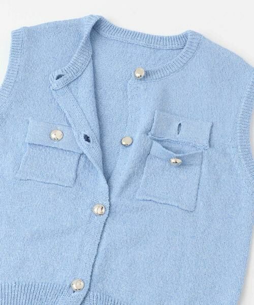 SENSE OF PLACE by URBAN RESEARCH / センスオブプレイス バイ アーバンリサーチ ベスト | メタルボタンポケットベスト | 詳細15