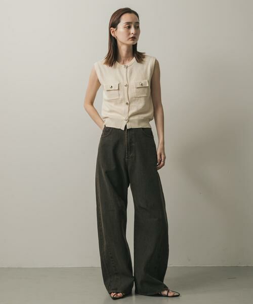 SENSE OF PLACE by URBAN RESEARCH / センスオブプレイス バイ アーバンリサーチ ベスト | メタルボタンポケットベスト | 詳細23