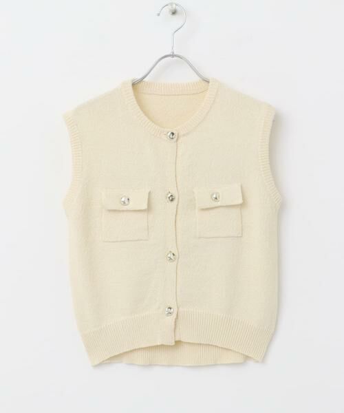 SENSE OF PLACE by URBAN RESEARCH / センスオブプレイス バイ アーバンリサーチ ベスト | メタルボタンポケットベスト | 詳細25