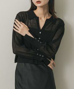 SENSE OF PLACE by URBAN RESEARCH / センスオブプレイス バイ アーバンリサーチ カーディガン・ボレロ | シアースキッパーカーディガン