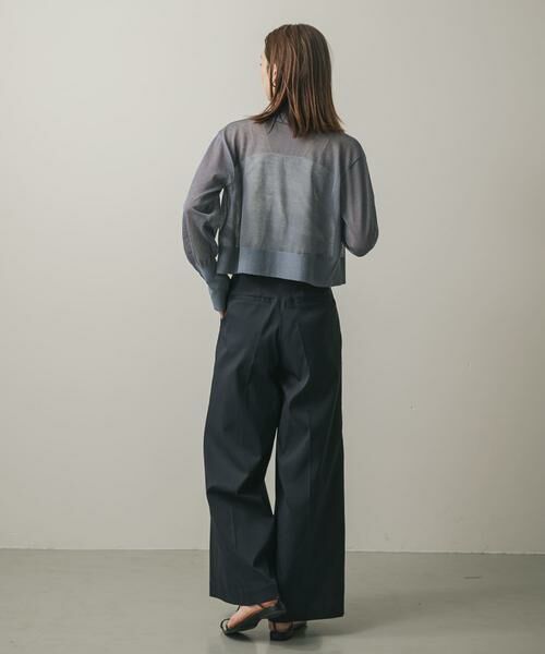 SENSE OF PLACE by URBAN RESEARCH / センスオブプレイス バイ アーバンリサーチ カーディガン・ボレロ | シアースキッパーカーディガン | 詳細10