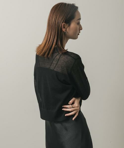 SENSE OF PLACE by URBAN RESEARCH / センスオブプレイス バイ アーバンリサーチ カーディガン・ボレロ | シアースキッパーカーディガン | 詳細17