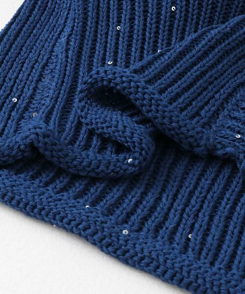 SENSE OF PLACE by URBAN RESEARCH / センスオブプレイス バイ アーバンリサーチ カーディガン・ボレロ | スパンコールメッシュカーディガン | 詳細15