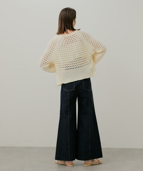 SENSE OF PLACE by URBAN RESEARCH / センスオブプレイス バイ アーバンリサーチ カーディガン・ボレロ | スパンコールメッシュカーディガン | 詳細25