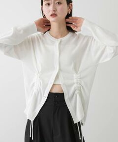 SENSE OF PLACE by URBAN RESEARCH / センスオブプレイス バイ アーバンリサーチ カーディガン・ボレロ | ドロストシャーリングカーディガン