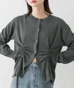 SENSE OF PLACE by URBAN RESEARCH / センスオブプレイス バイ アーバンリサーチ カーディガン・ボレロ | ドロストシャーリングカーディガン