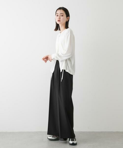 SENSE OF PLACE by URBAN RESEARCH / センスオブプレイス バイ アーバンリサーチ カーディガン・ボレロ | ドロストシャーリングカーディガン | 詳細5