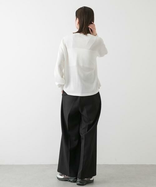 SENSE OF PLACE by URBAN RESEARCH / センスオブプレイス バイ アーバンリサーチ カーディガン・ボレロ | ドロストシャーリングカーディガン | 詳細6