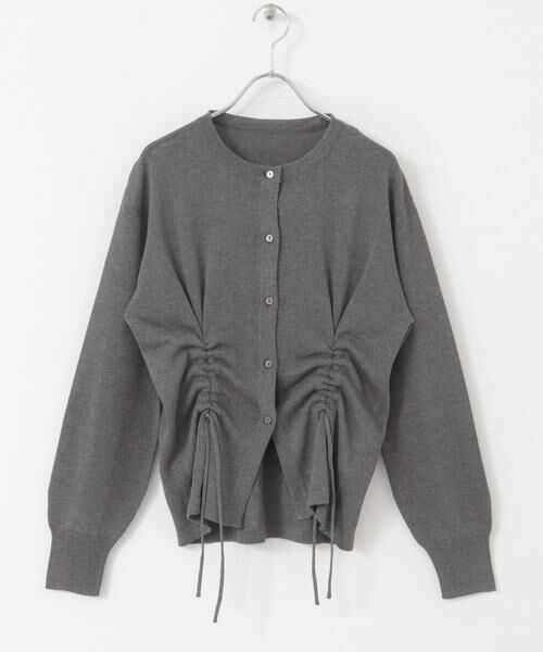 SENSE OF PLACE by URBAN RESEARCH / センスオブプレイス バイ アーバンリサーチ カーディガン・ボレロ | ドロストシャーリングカーディガン | 詳細22