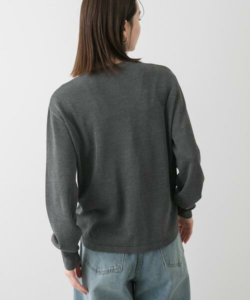 SENSE OF PLACE by URBAN RESEARCH / センスオブプレイス バイ アーバンリサーチ カーディガン・ボレロ | ドロストシャーリングカーディガン | 詳細15