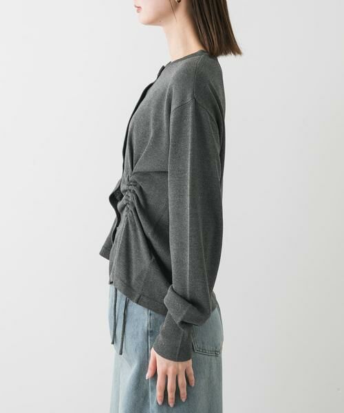SENSE OF PLACE by URBAN RESEARCH / センスオブプレイス バイ アーバンリサーチ カーディガン・ボレロ | ドロストシャーリングカーディガン | 詳細19
