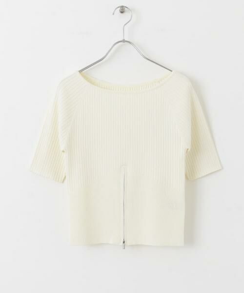 SENSE OF PLACE by URBAN RESEARCH / センスオブプレイス バイ アーバンリサーチ ニット・セーター | 2WAYボートネックZIPセーター | 詳細5