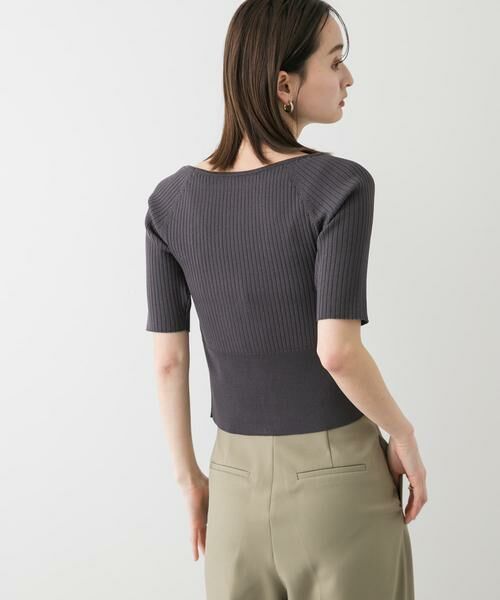 SENSE OF PLACE by URBAN RESEARCH / センスオブプレイス バイ アーバンリサーチ ニット・セーター | 2WAYボートネックZIPセーター | 詳細11