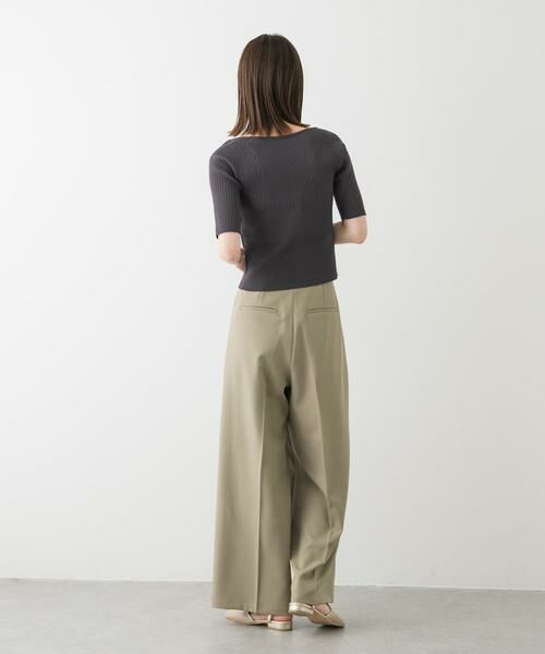 SENSE OF PLACE by URBAN RESEARCH / センスオブプレイス バイ アーバンリサーチ ニット・セーター | 2WAYボートネックZIPセーター | 詳細13