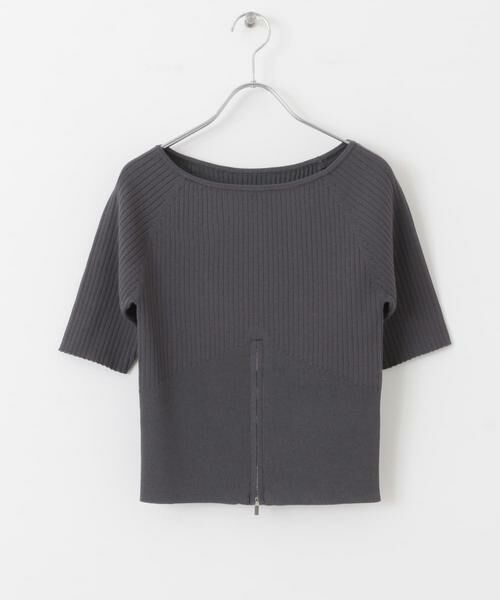 SENSE OF PLACE by URBAN RESEARCH / センスオブプレイス バイ アーバンリサーチ ニット・セーター | 2WAYボートネックZIPセーター | 詳細14