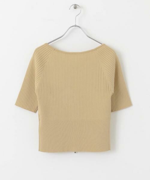 SENSE OF PLACE by URBAN RESEARCH / センスオブプレイス バイ アーバンリサーチ ニット・セーター | 2WAYボートネックZIPセーター | 詳細29